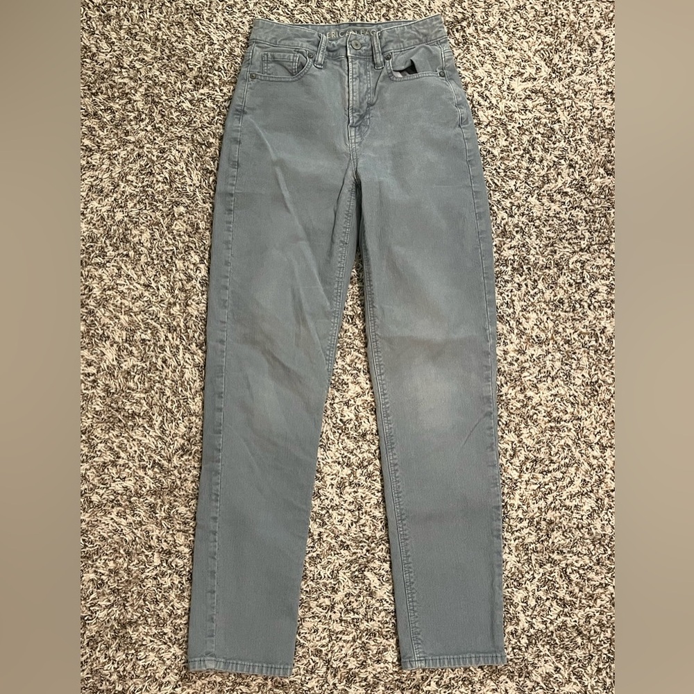 3/$30 AEO Light Blue Corduroys